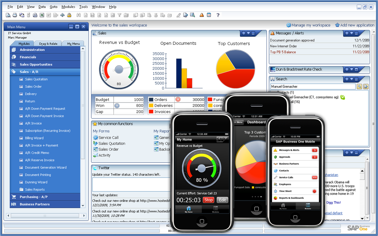 Sap Dashboard Mobility